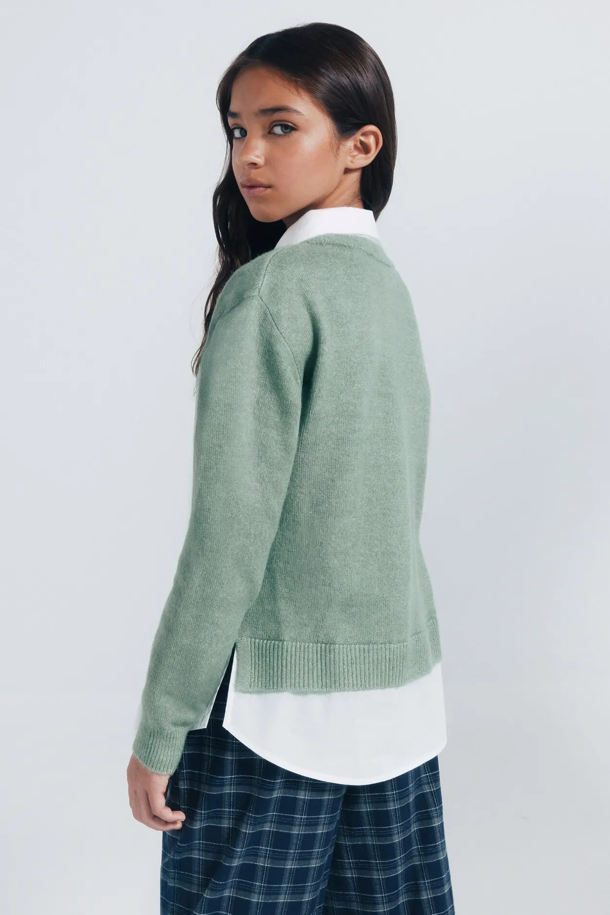 Springfield Kids Jersey camisero niña. verde Hot