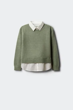 Springfield Kids Jersey camisero niña. verde Hot