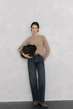 Pedro del Hierro Jersey cashmere Beige New