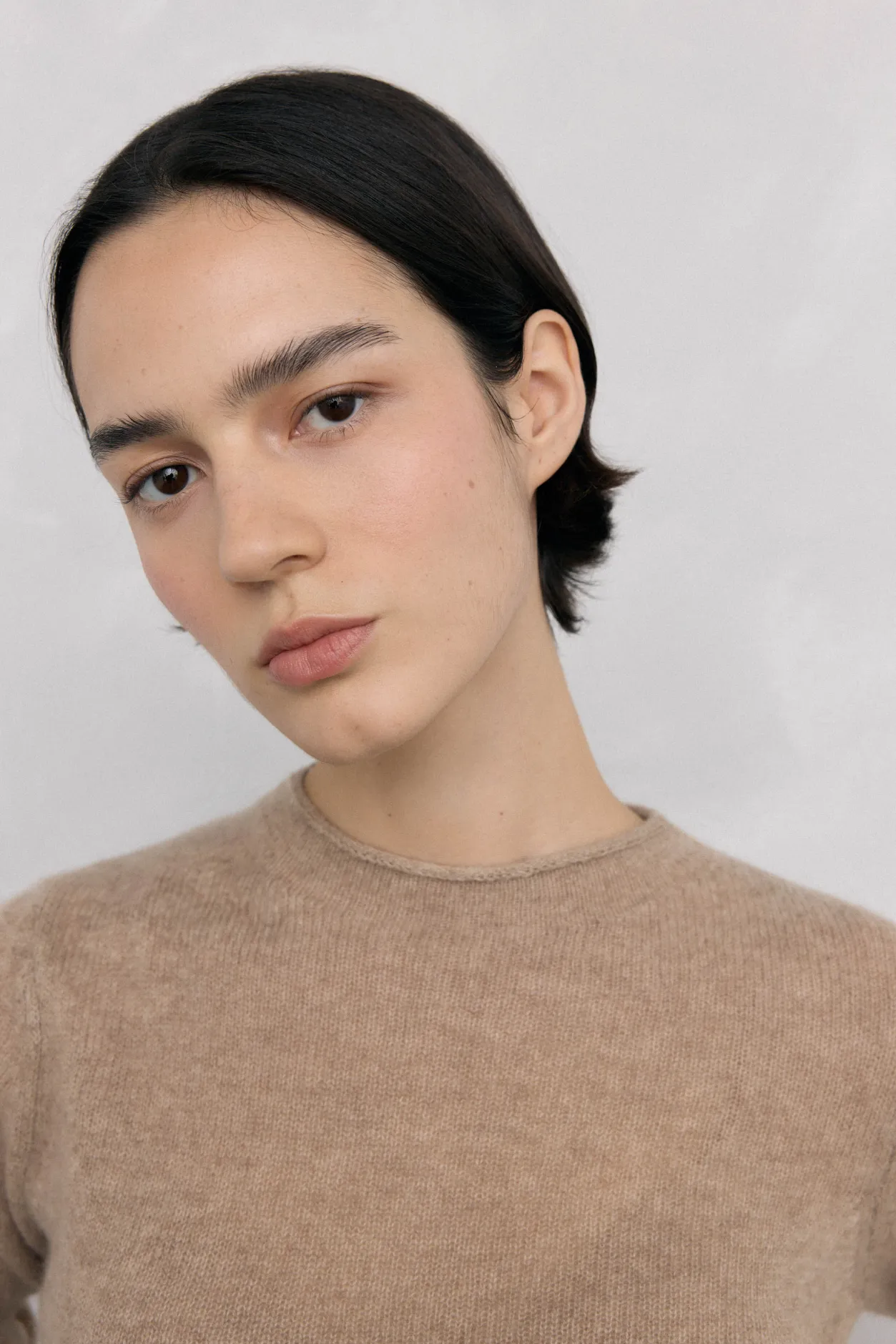 Pedro del Hierro Jersey cashmere Beige New