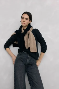 Pedro del Hierro Jersey cashmere Beige New