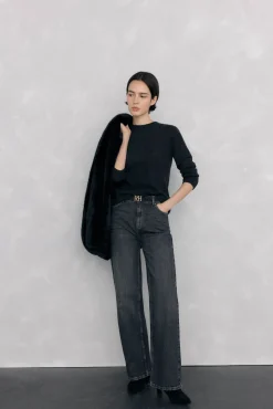 Pedro del Hierro Jersey cashmere Gris Best