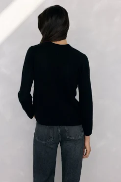 Pedro del Hierro Jersey cashmere Negro Outlet