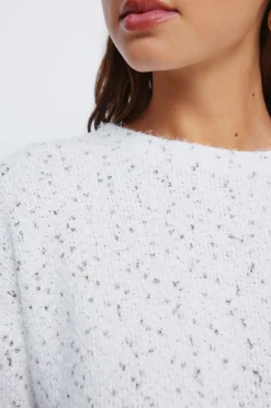 Springfield Jersey chenilla botones hombro blanco Online