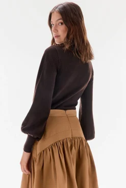 TFP by Tamara Falcó Jersey cisne segunda piel Marr&oacute;n Clearance