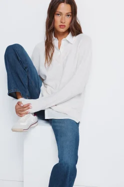 Springfield Jersey combinado camisero blanco Hot