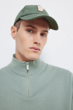 Springfield Jersey cremallera básico verde Clearance