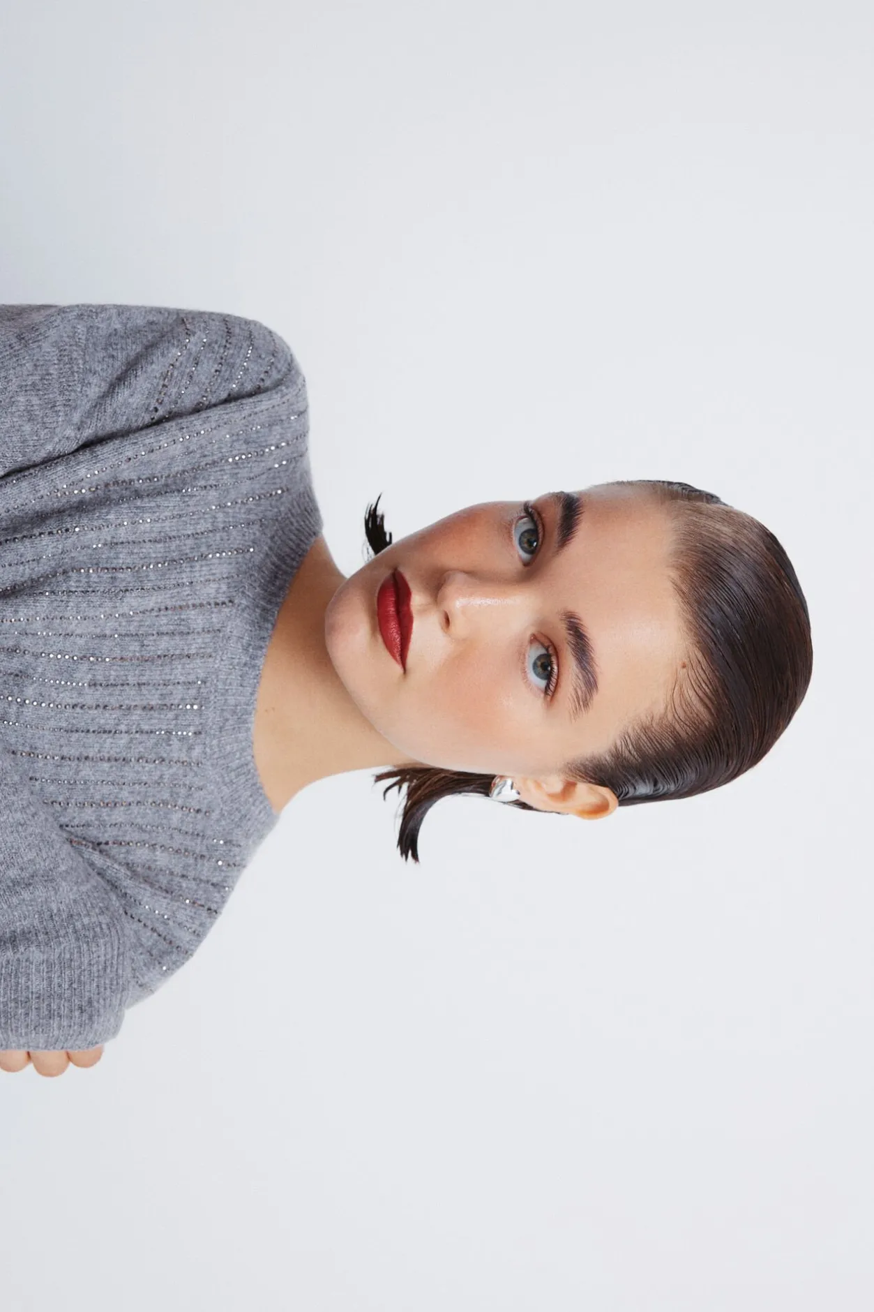 Springfield Jersey cristales fantasía gris Online