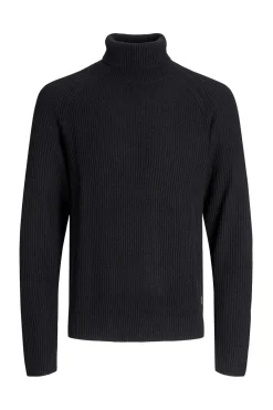 Jack & Jones PLUS Jersey cuello alto negro Discount
