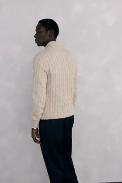 Pedro del Hierro Jersey cuello camionero Beige New