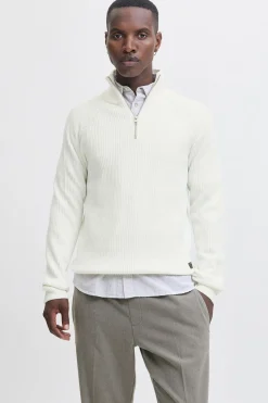 Jack & Jones Jersey cuello cremallera blanco Hot