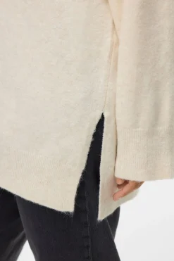 Vero Moda Curve Jersey cuello pico Curve Beige Sale