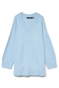 Vero Moda Curve Jersey cuello pico Curve Azul New