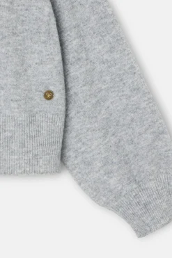 Silbon Jersey cuello polo Gris Outlet