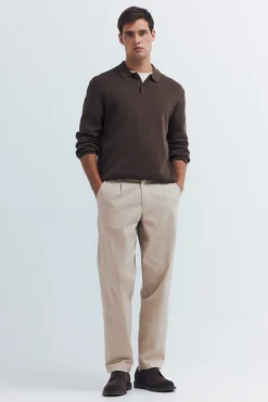 Springfield Jersey cuello polo botones estampado New