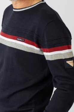 Privata Jersey cuello redondo Azul marino Sale