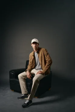 OOTO Jersey cuello redondo algodón torzal Azul oscuro New