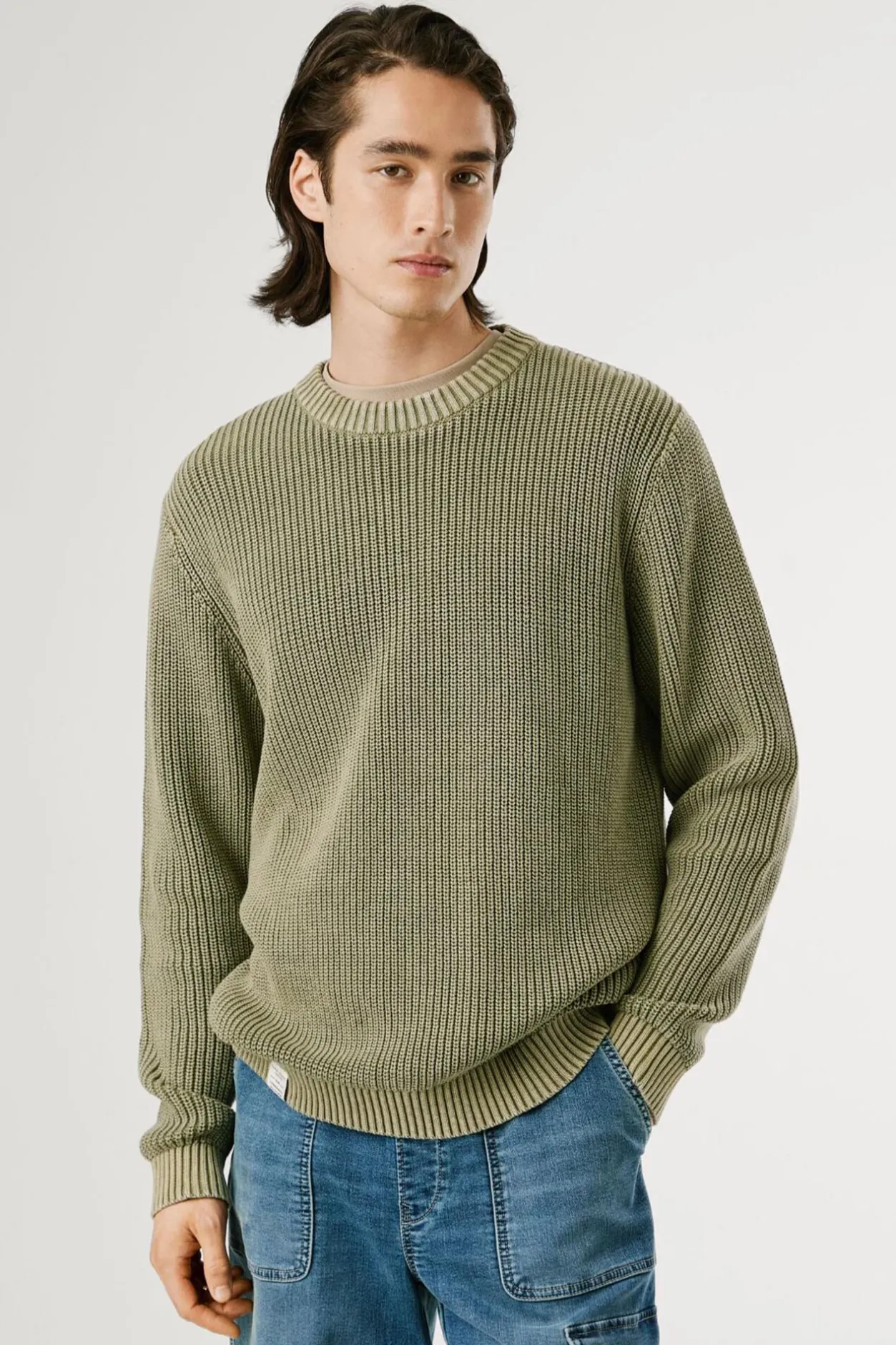 Pepe Jeans Jersey Cuello Redondo Fit Regular estampado Online