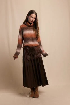 Slowlove Jersey cuello vuelto Estampado beige Best