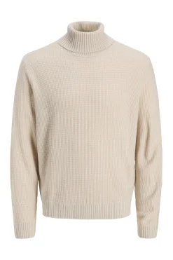 Jack & Jones Jersey cuello vuelto gris Best