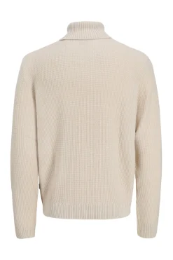 Jack & Jones Jersey cuello vuelto gris Best