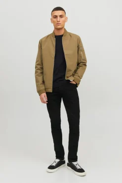 Jack & Jones Jersey de algodón negro Discount