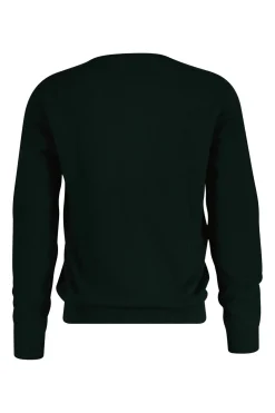 Gant Jersey de lana con cuello en V Verde New