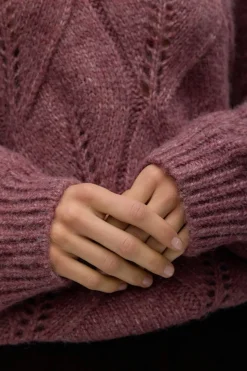 Vero Moda Jersey de manga abullonada Rosa New