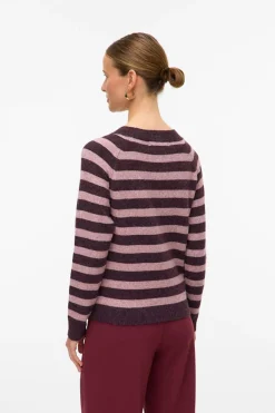 Vero Moda Jersey de mujer básico manga larga Morado Online