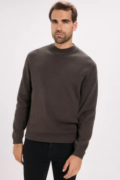 Jack & Jones Jersey de punto Gris oscuro Sale