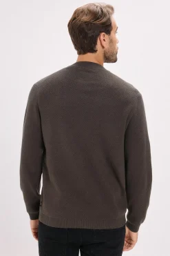 Jack & Jones Jersey de punto Gris oscuro Sale