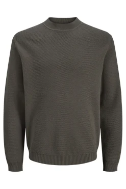 Jack & Jones Jersey de punto Gris oscuro Sale