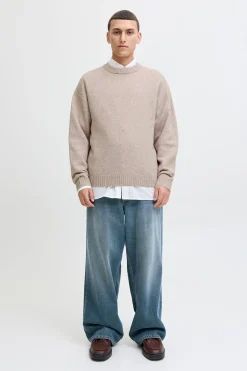 Jack & Jones Jersey de punto básico gris Sale