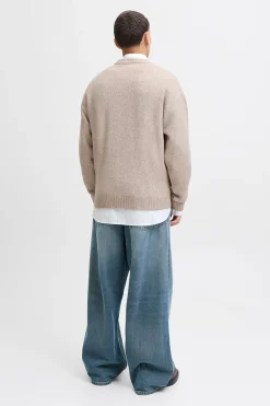 Jack & Jones Jersey de punto básico gris Sale