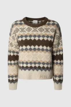 Pepe Jeans Jersey de punto Celestine marr&oacute;n Hot