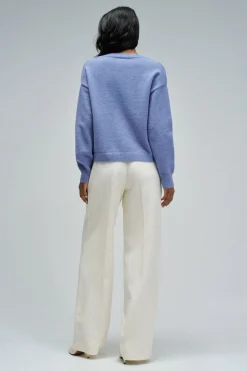 Salsa Jeans Jersey de punto con branding Azul oscuro Sale