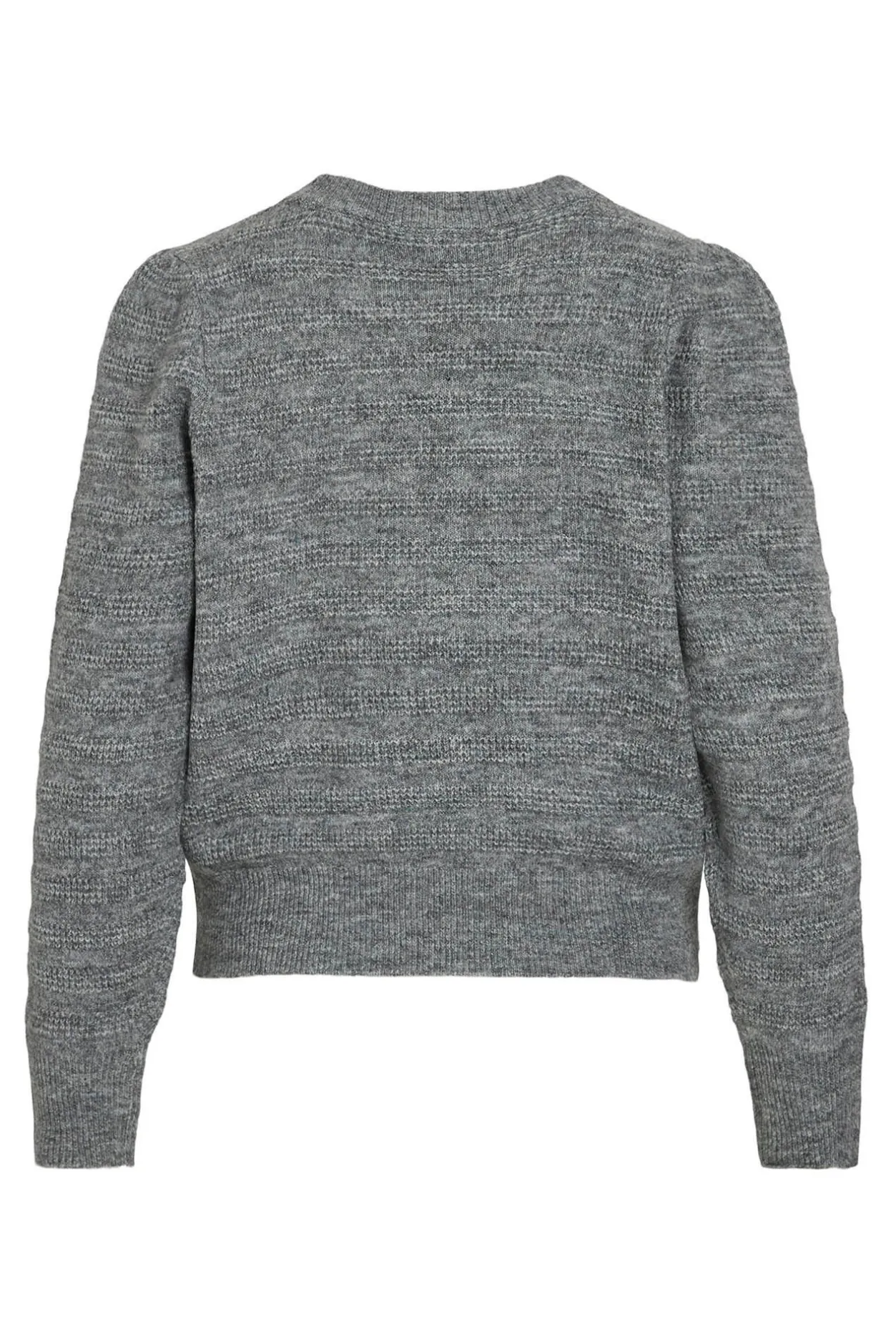 Vila Jersey de punto con lana Gris Sale