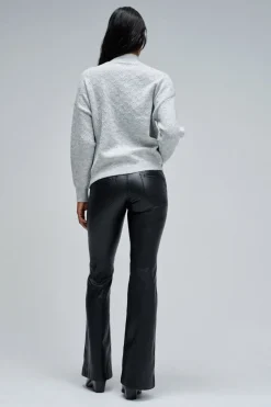 Salsa Jeans Jersey de punto con lúrex Gris