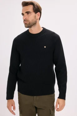 Jack & Jones Jersey de punto estructurado Negro Outlet