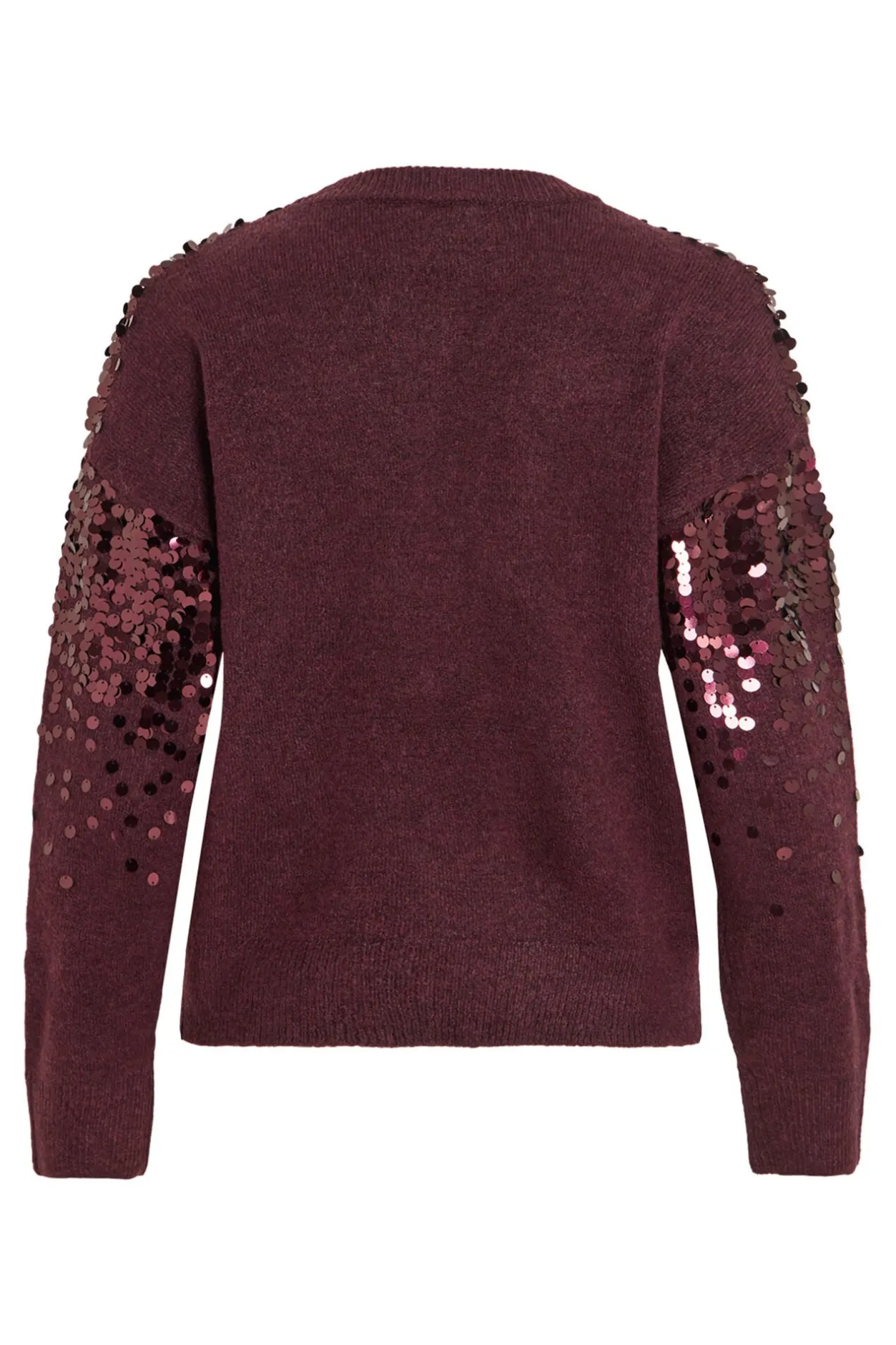 Vila Jersey de punto lentejuelas Morado Online