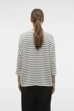 Vero Moda Jersey de punto manga 3/4 Blanco New