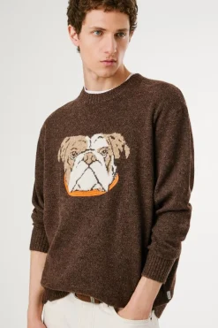 Pepe Jeans Jersey de punto Phelan marr&oacute;n Outlet