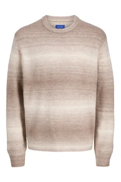 Jack & Jones Jersey degradado de punto marr&oacute;n Hot