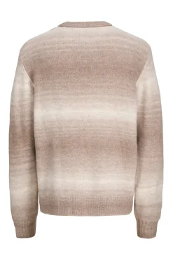 Jack & Jones Jersey degradado de punto marr&oacute;n Hot