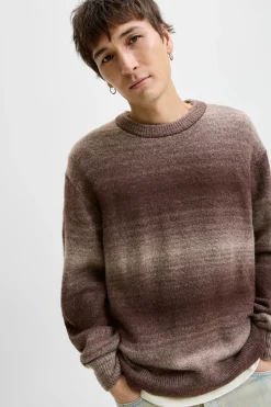 Jack & Jones Jersey degradado de punto rojo Outlet