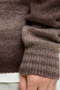 Jack & Jones Jersey degradado de punto rojo Outlet