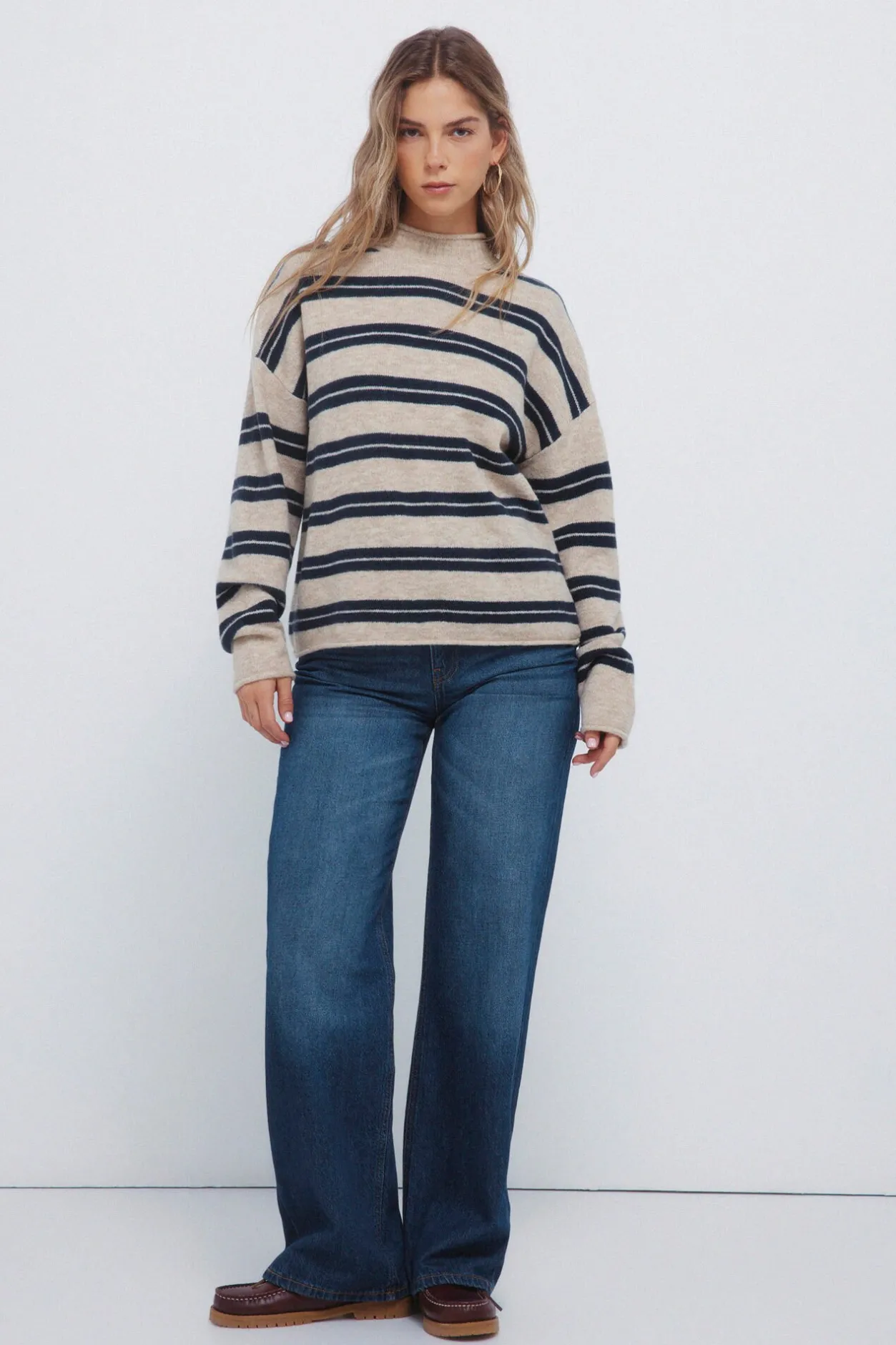 Springfield Jersey doble raya azul Hot