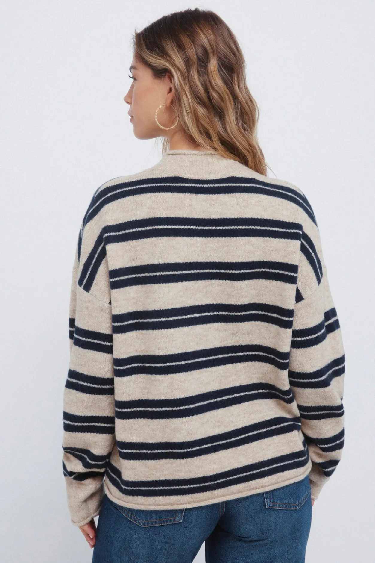 Springfield Jersey doble raya azul Hot