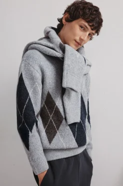 Springfield Jersey fantasía rombos azul Hot