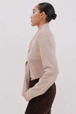 Cortefiel Jersey foulard aro Beige Discount